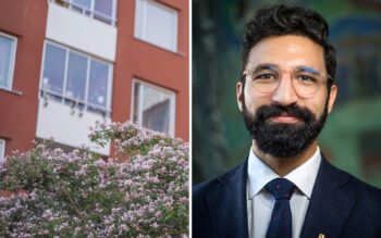 Aza Cheragwandi, (S), kommunalråd i Huddinge.