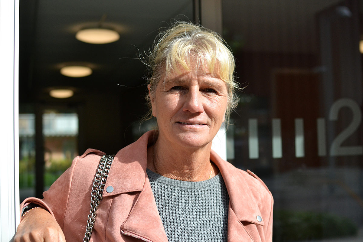 Birgitta Miglander, hyresgäst i Kungälvs som tog strid om höjd hyra med Balder