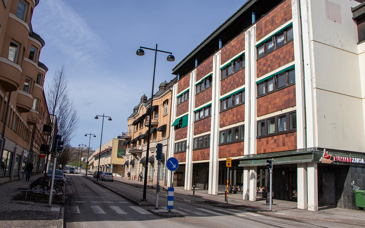 Oscar Properties hyreshus i centrala Skövde. 