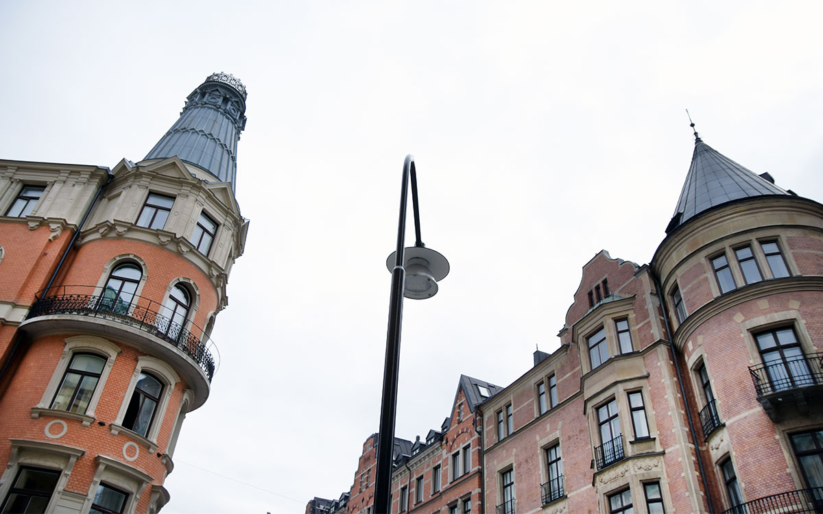 Stadsdelen Östermalm i Stockholm.