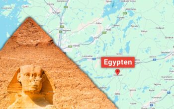 Egypten är ett land men även en by några mil öster om Göteborg.