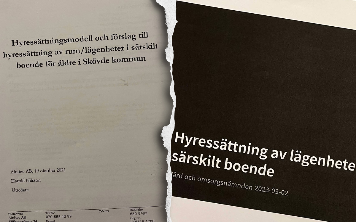 Hyressättning äldreboenden Skövde