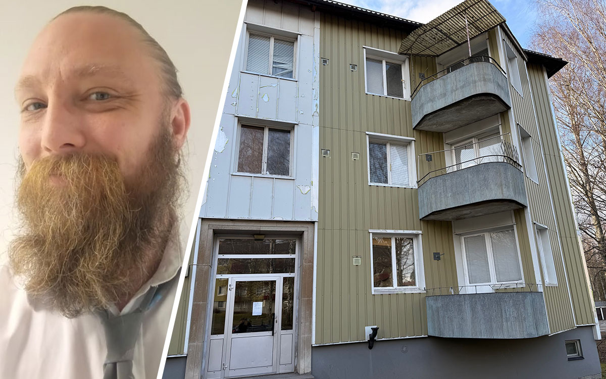 Christian Worén, miljöinspektör har granskat inomhusmiljön på Hantverksvägen i Fagersta. 