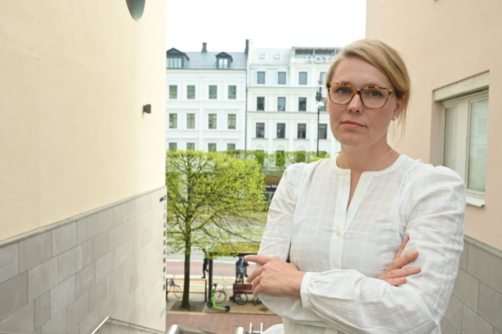 Emilie Malm, enhetschef för juridik på Hyresgästföreningens region norra Skåne.