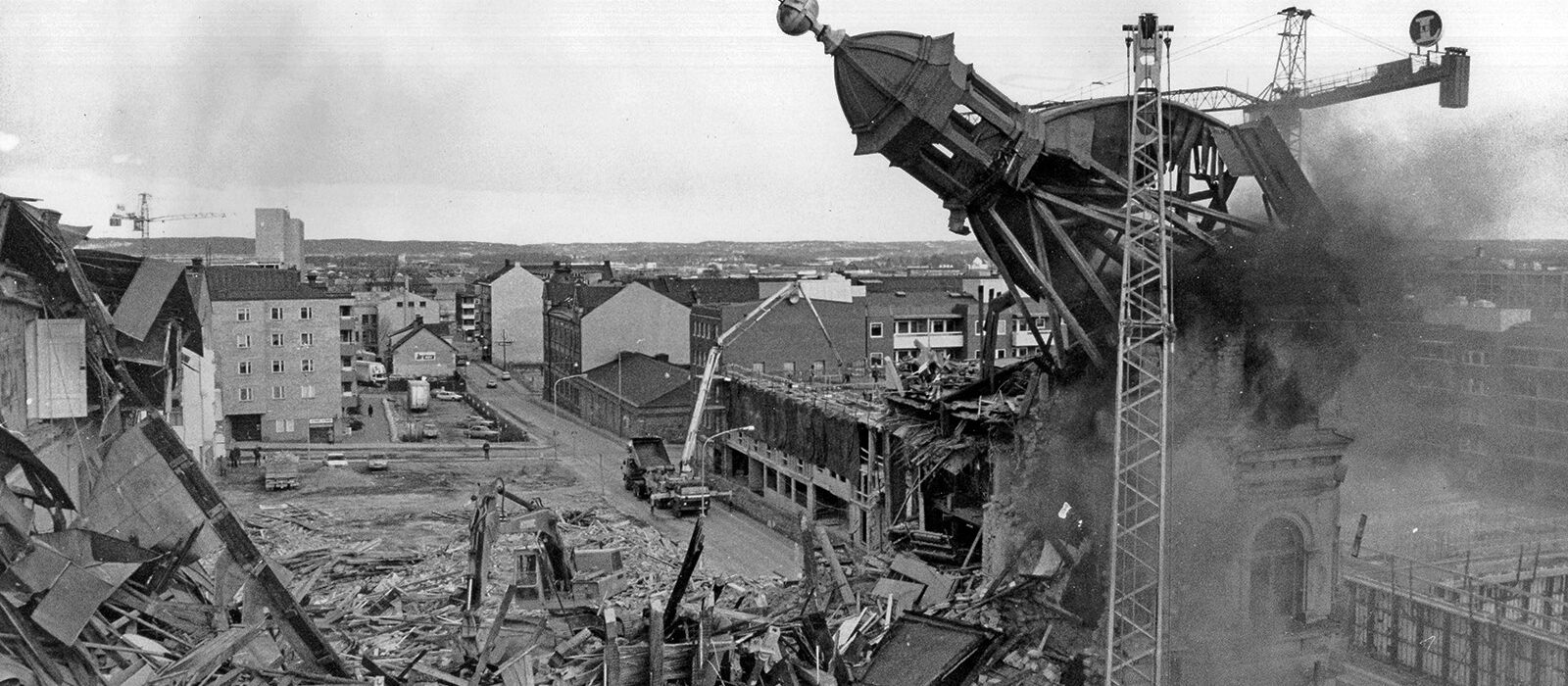 Husrivningar i Norrköping.